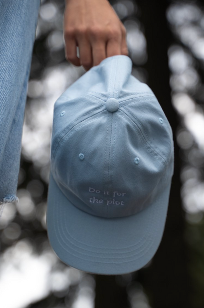 Cappellino 4 the plot blue
